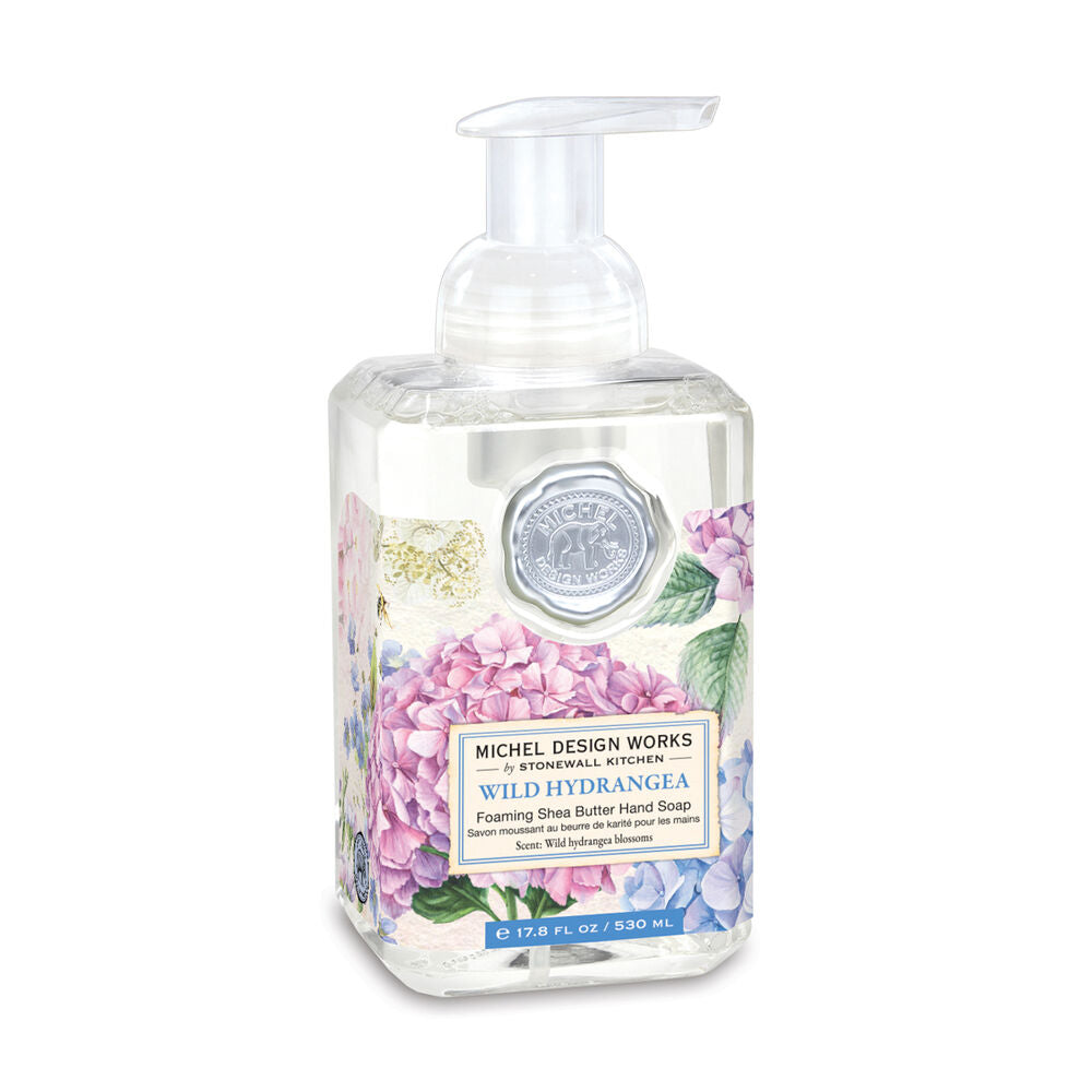 Michel Design Works Wild Hydrangea Foaming Shea Butter Hand Soap
