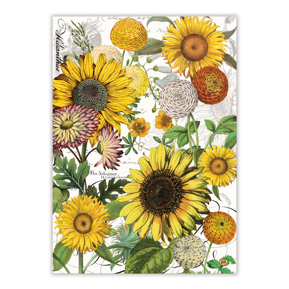 Michel Design Works Sunflower Tea Towel