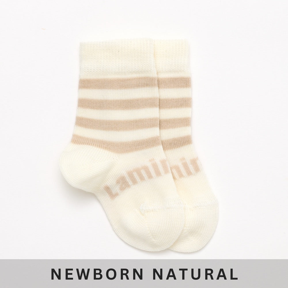 Merino Wool Crew Socks | Baby | Squirrel