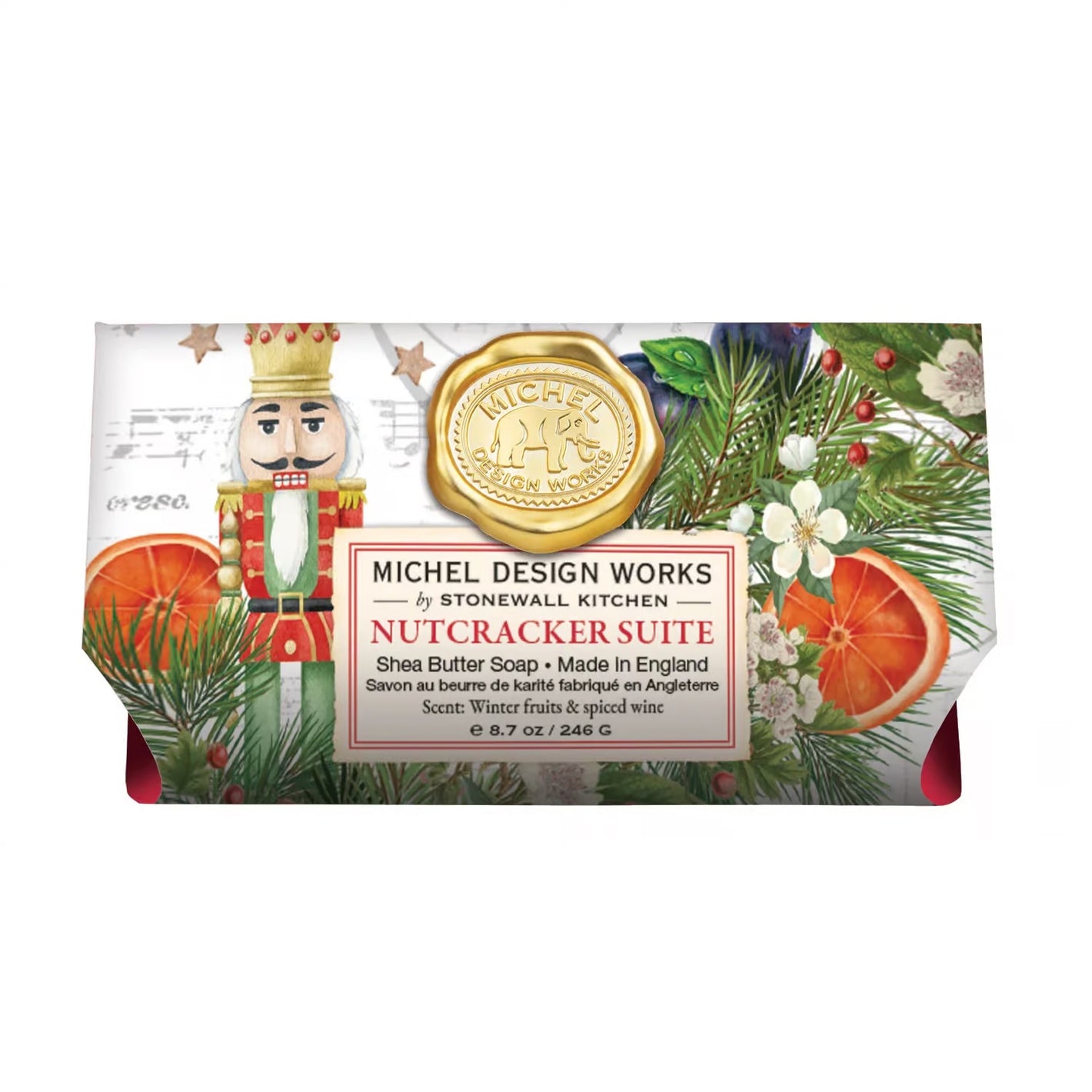 Michel Design Works Nutcracker Suite Large Soap Bar