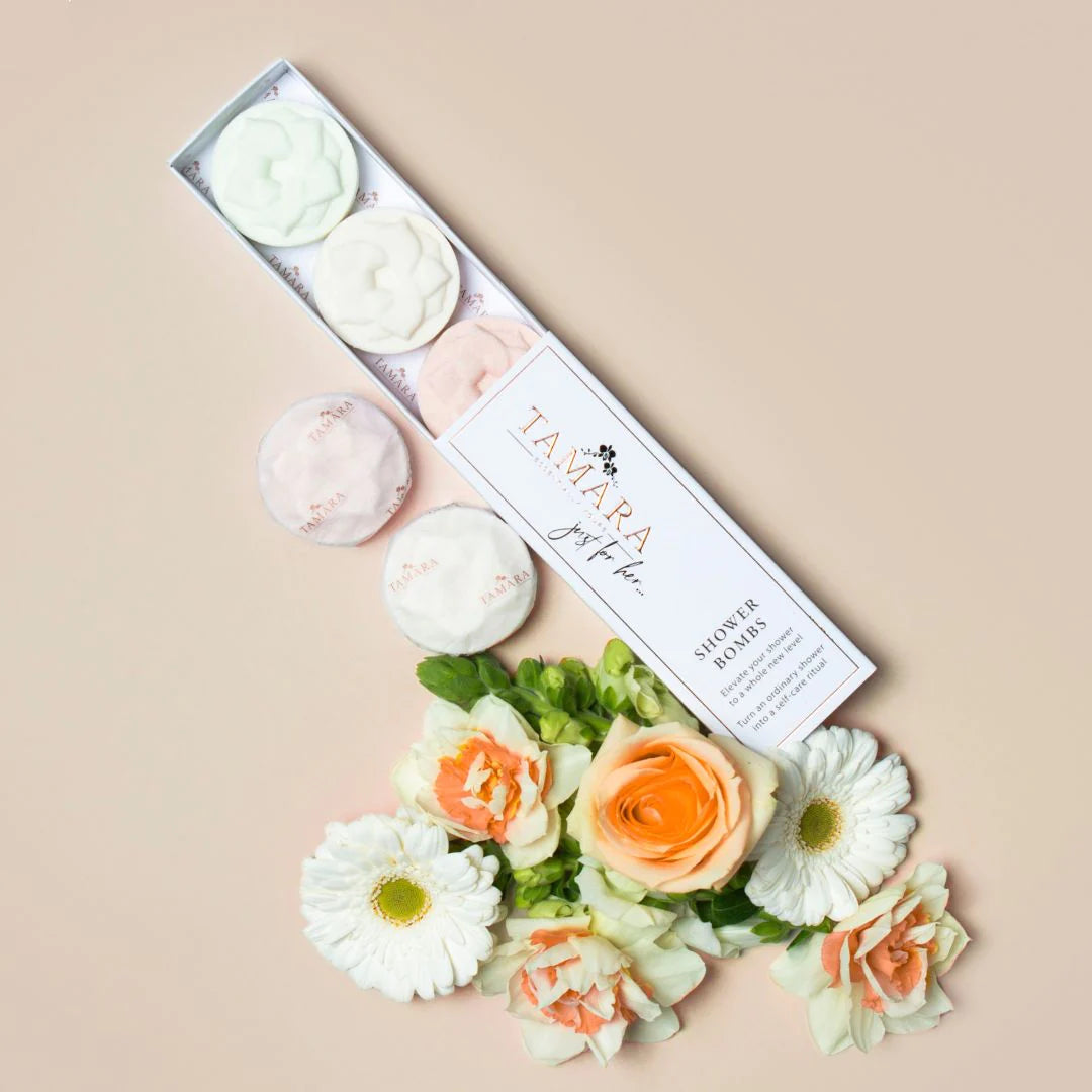ESSENTIALLY TAMARA - Just For Her...  (Box of 3 Shower Bombs)