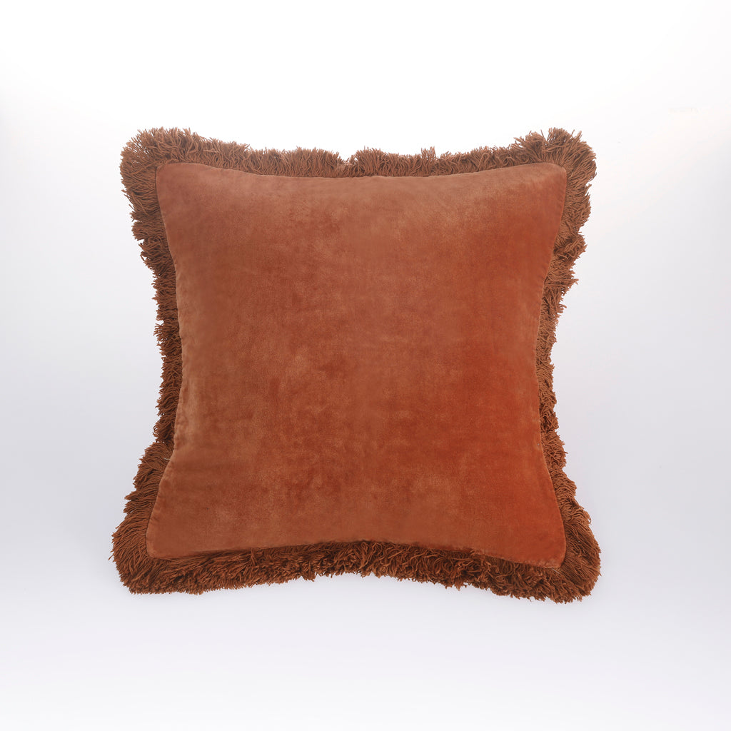 M.M Linen Sabel Cushion Umber