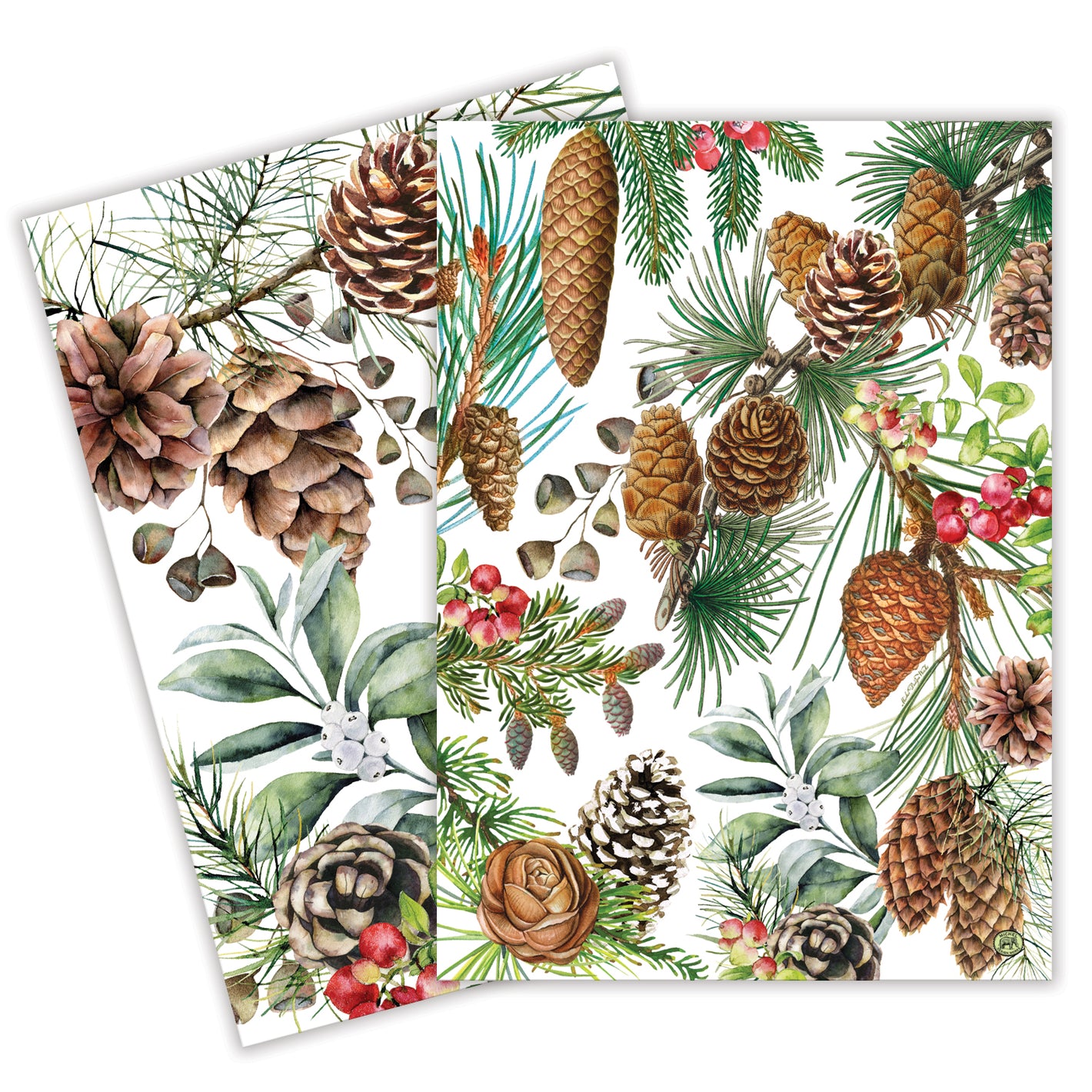 Michel Design Works White Spruce Tea Towel set of 2