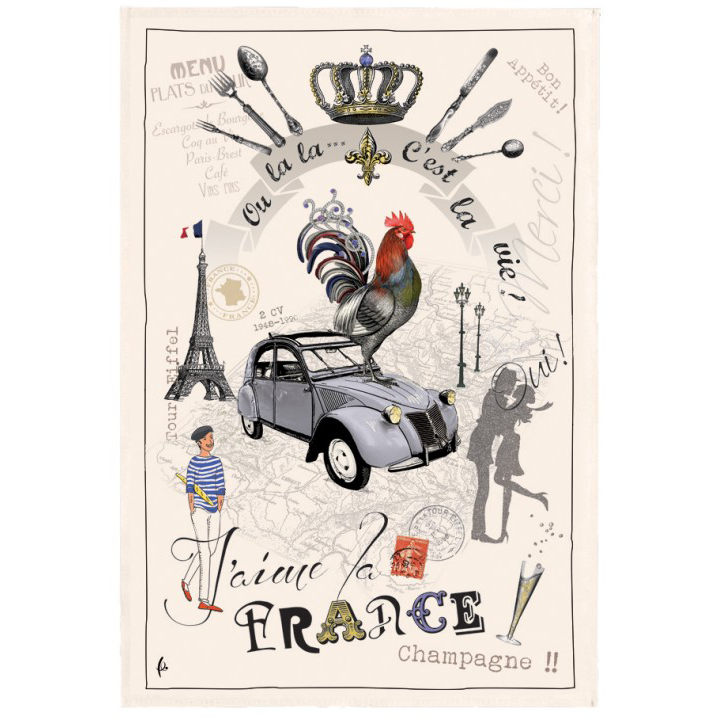 Winkler Tea Towel France
