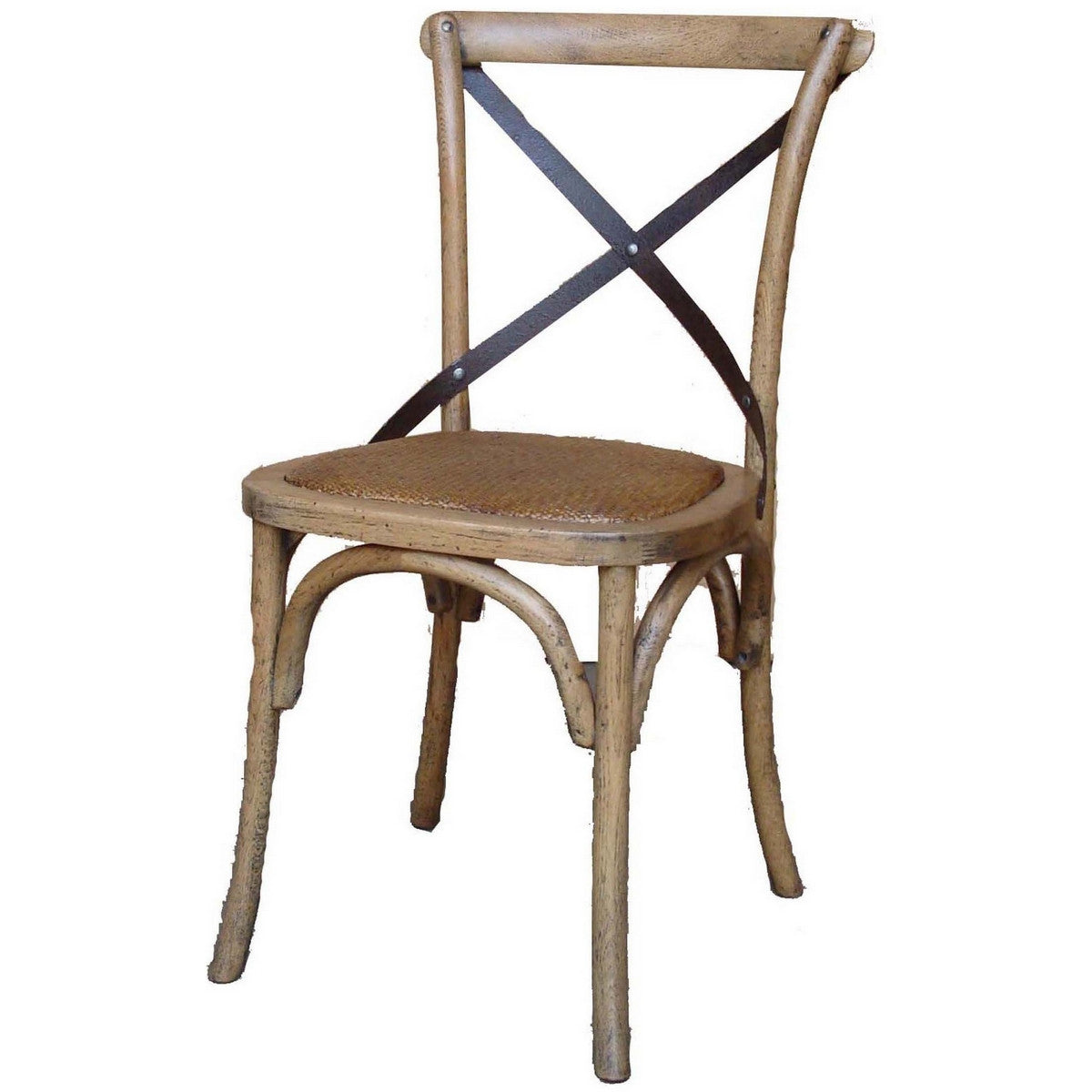 Metal Cross Back Chair (Available on Firm Order)