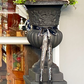 Large Black French Cherub Urn (Firm Order Only)