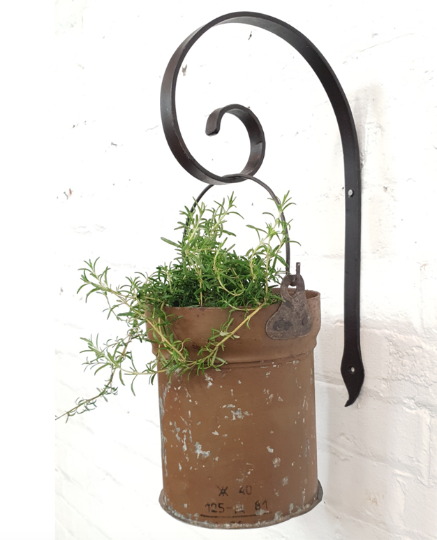 Hand Forged Black Iron Bracket