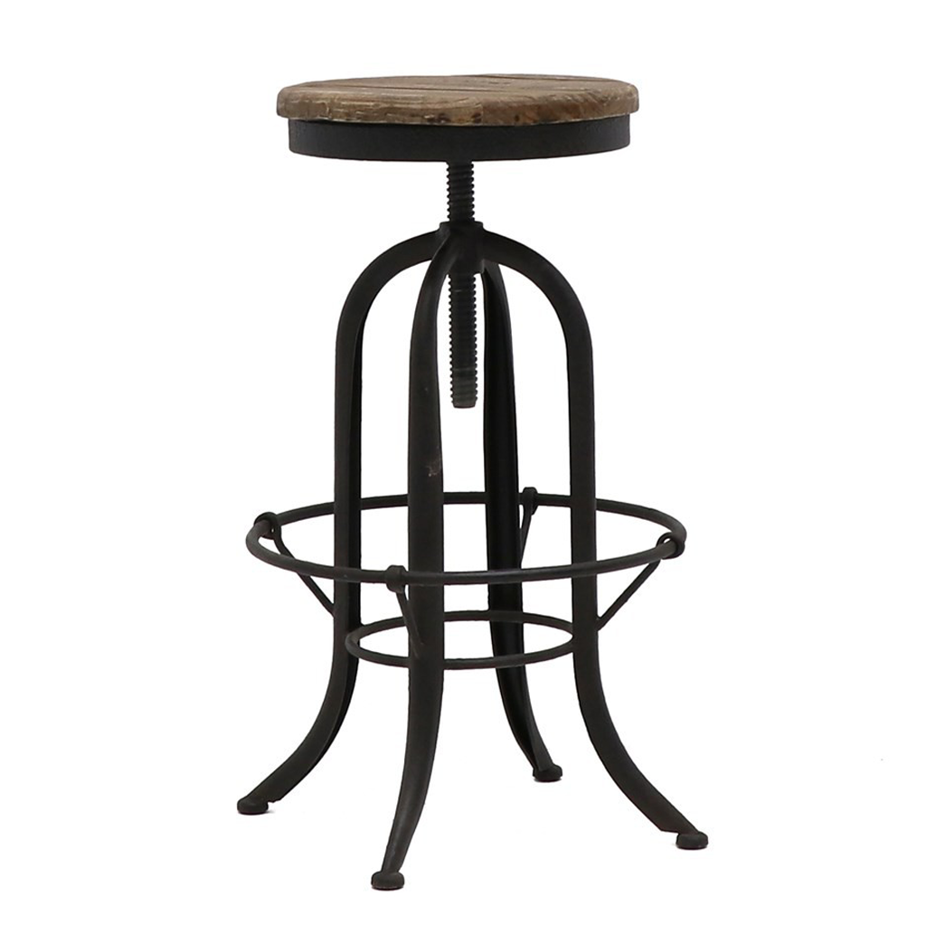 Reclaimed Elm Rustic Stool (Available on Firm Order)
