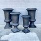 Medium Black Bell Shaped Urn (Available on firm order only)