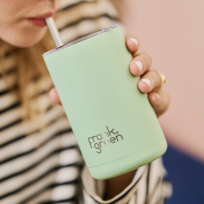 Iced Coffee Cup with Straw 425ml - Mint Gelato