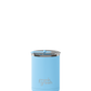 Ceramic Coffee Cup with Hinged Lid 355ml - Sky Blue