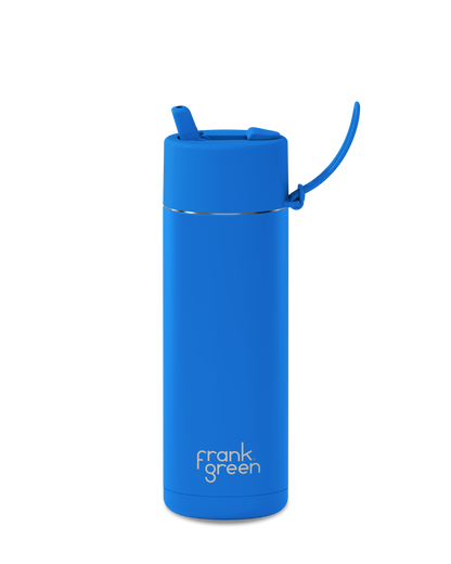 Frank Green Ceramic Reusable Bottle Limited Edition - Blue Lagoon 20oz