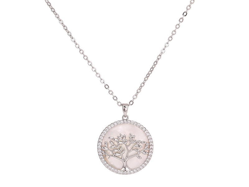 Mother of Pear Tree of Life Pendant