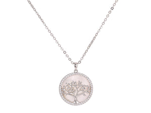 Mother of Pear Tree of Life Pendant