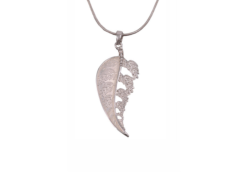 Silver Fern Pendant