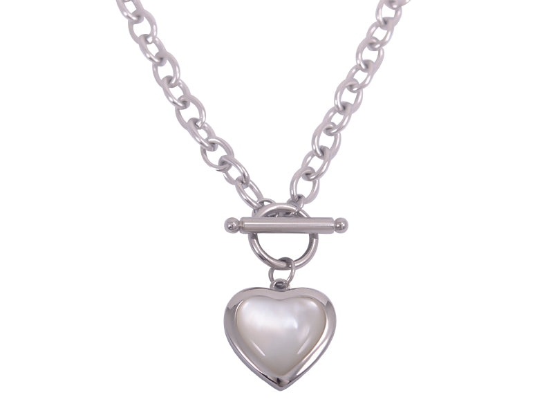 Mother of Pear Heart Pendant