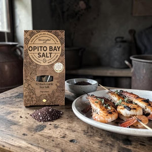 Opito Bay Salt Co. NZ BLACK GARLIC SEA SALT 50gm