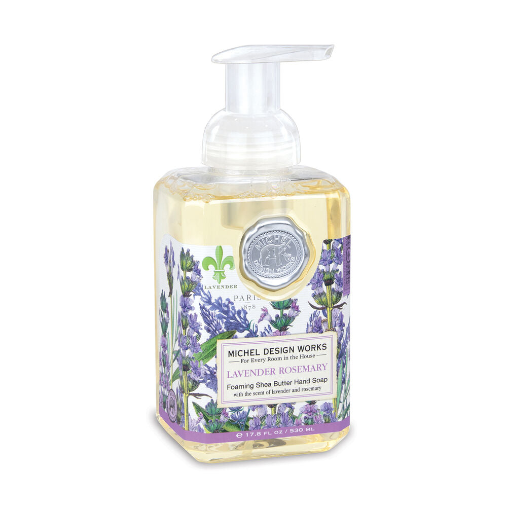 Michel Design Works Lavender Rosemary Foaming Shea Butter Hand Soap