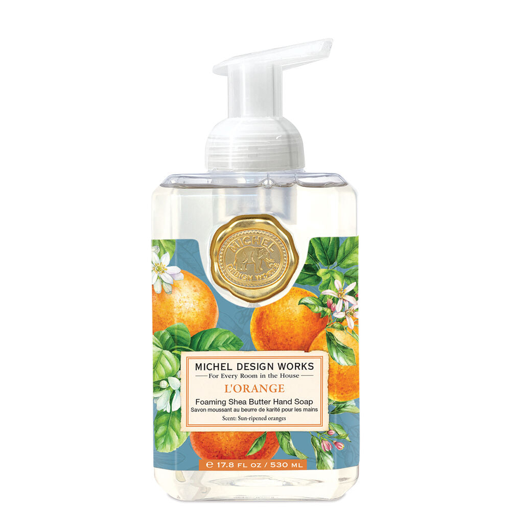 Michel Design Works L'Orange Foaming Shea Butter Hand Soap