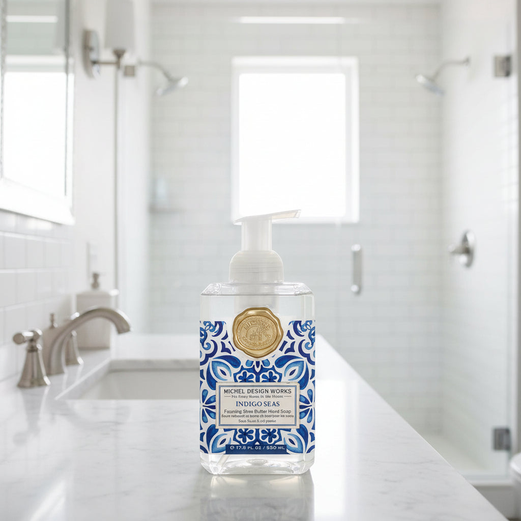 Michel Design Works Indigo Seas Foaming Shea Butter Hand Soap