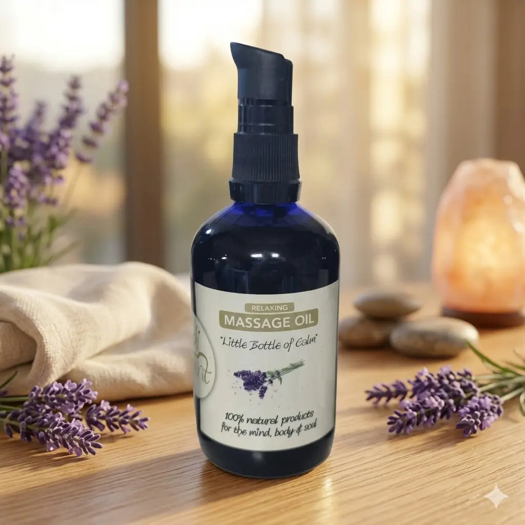 Nudi Point - 'Little Bottle of Calm' - Natural Lavender Relaxing Massage Oil