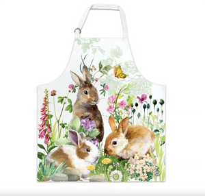 Michel Design Works Bunny Meadow Apron