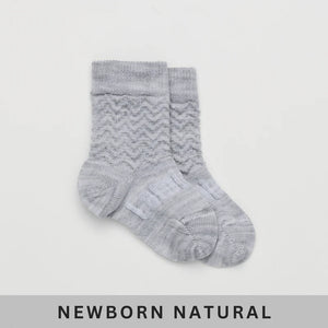 Merino Wool Crew Socks | Baby | Bunny