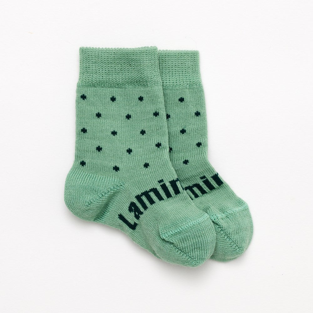 Merino Wool Crew Socks | Baby | Apple