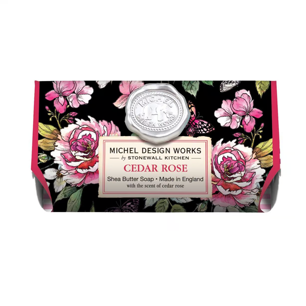 Michel Design Works Cedar Rose Large Soap Bar