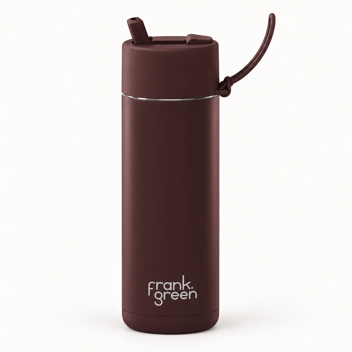 Frank Green Ceramic Reusable Bottle - Chocolate 20oz