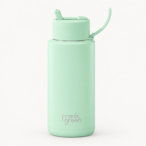 Frank Green Ceramic Reusable Bottle - Mint Gelato 34oz/1000ml