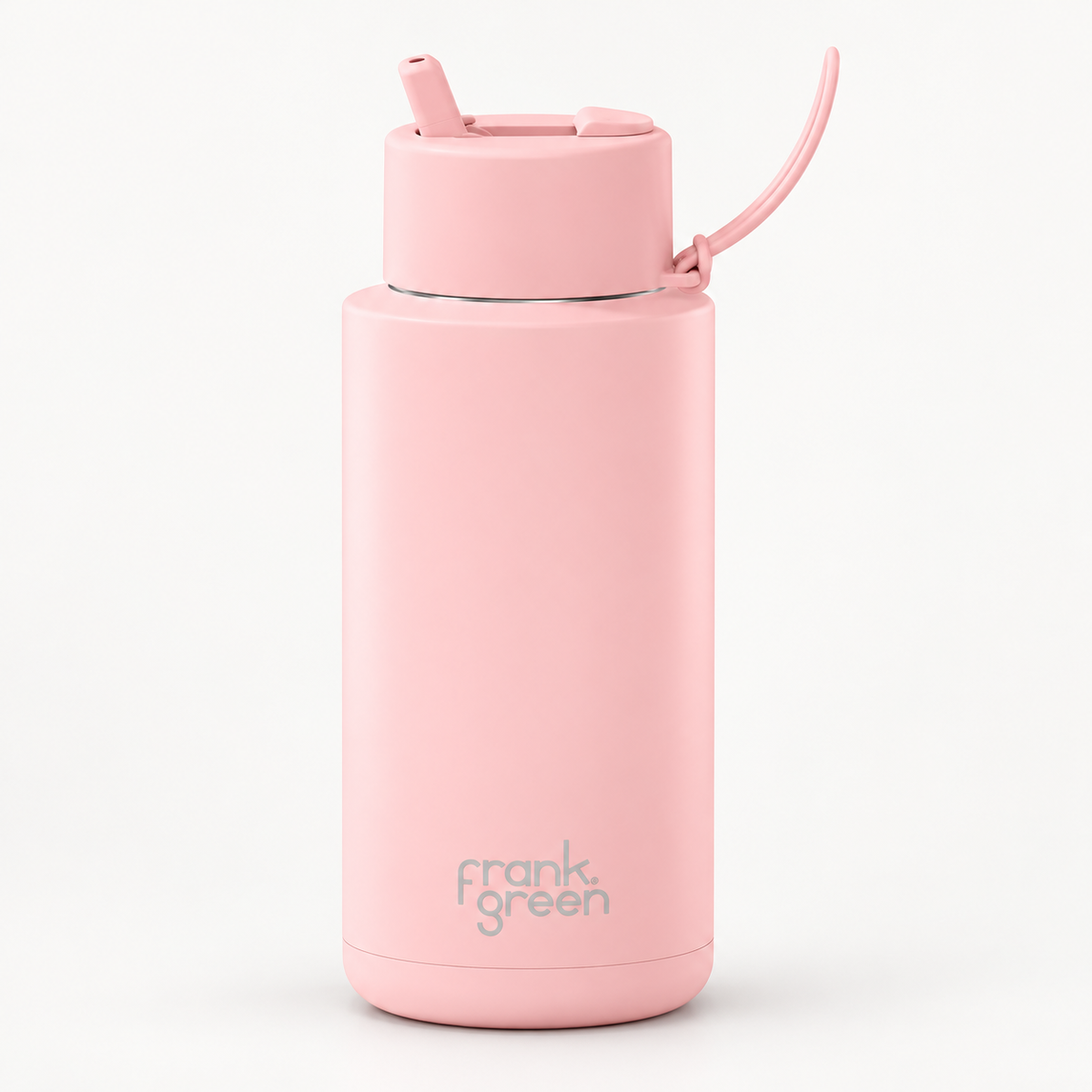 Frank Green Ceramic Reusable Bottle - Blush 34oz/1000ml
