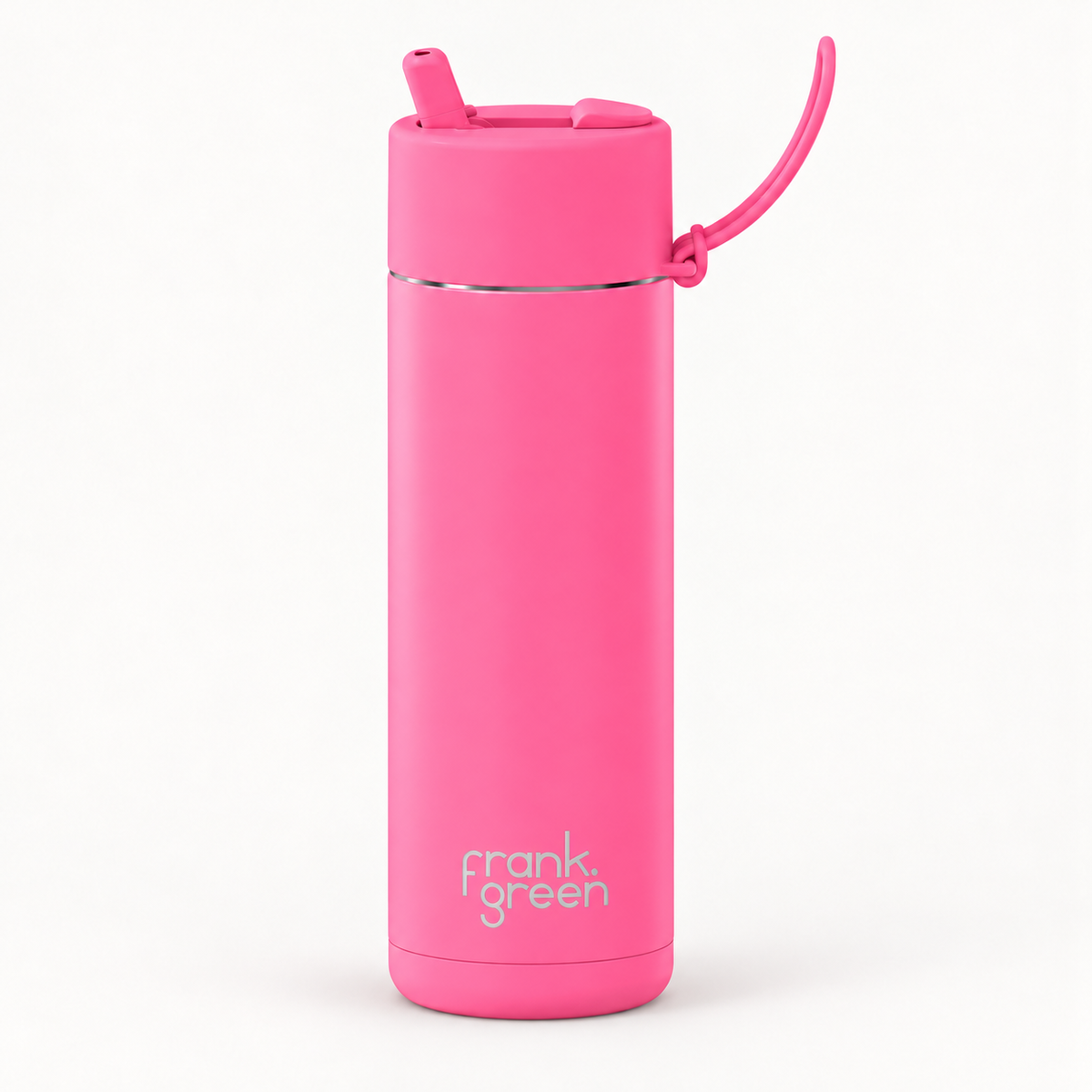 Frank Green Ceramic Reusable Bottle - Bubblegum 20oz/595ml