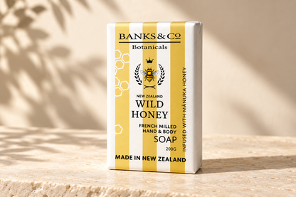 Banks & Co Wild Honey Soap 200gm
