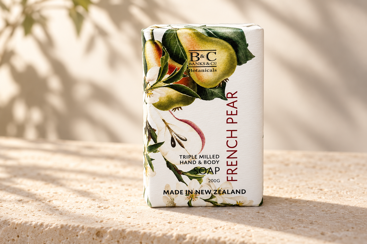 Banks & Co French Pear Luxury Soap 200gm