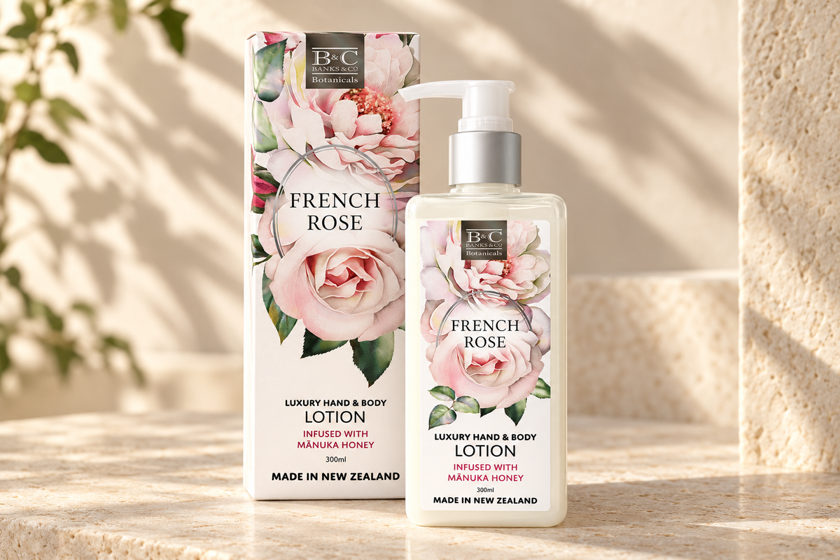Banks & Co French Rose Hand & Body Lotion