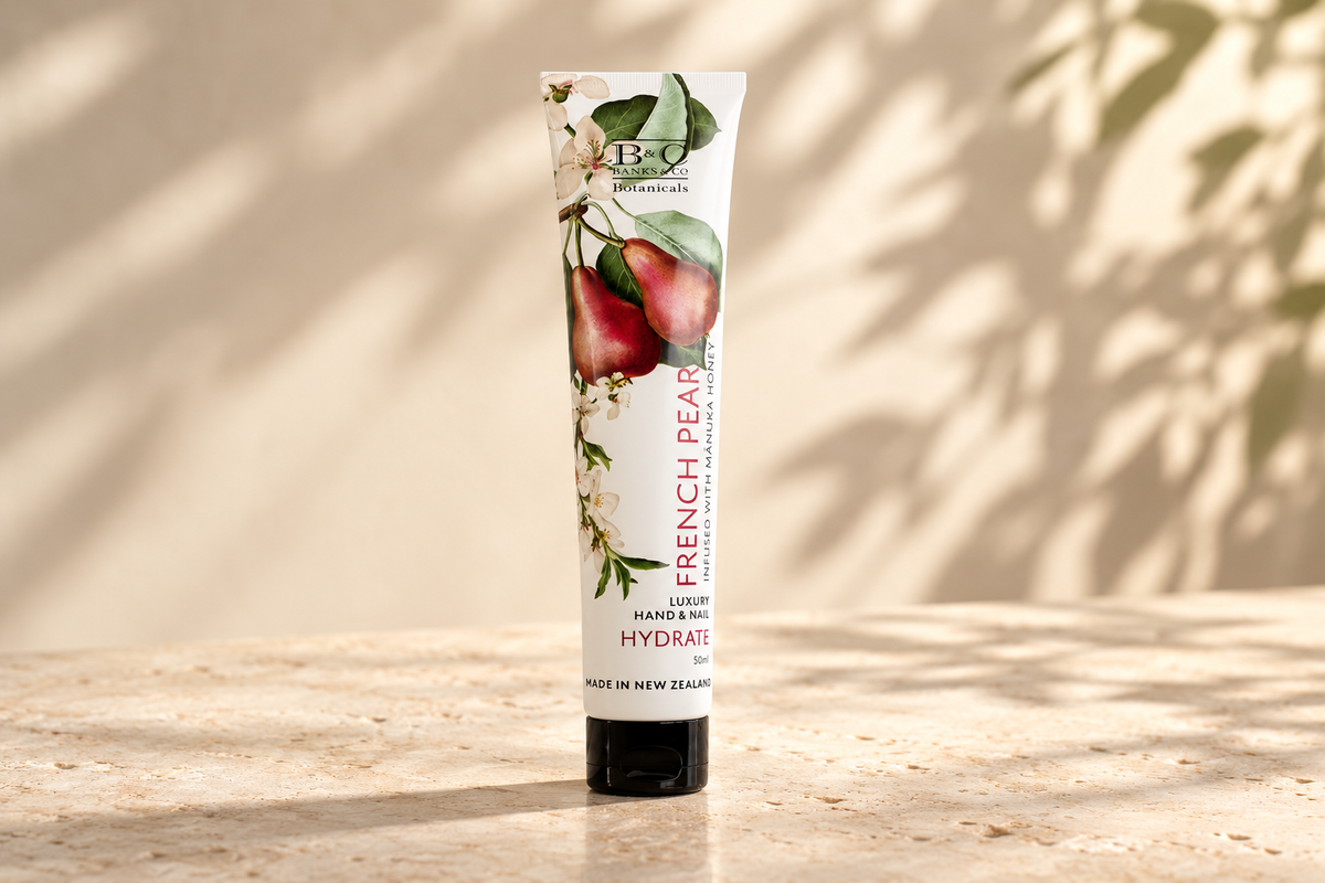 Banks & Co French Pear Hand & Nail Cream 50ml