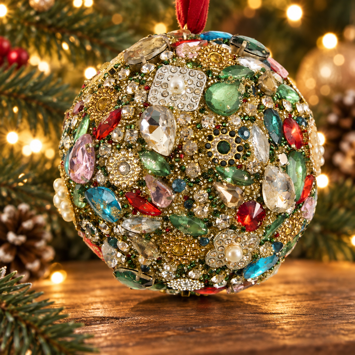Handmade Gemme Radiant Bauble - Available Mid October