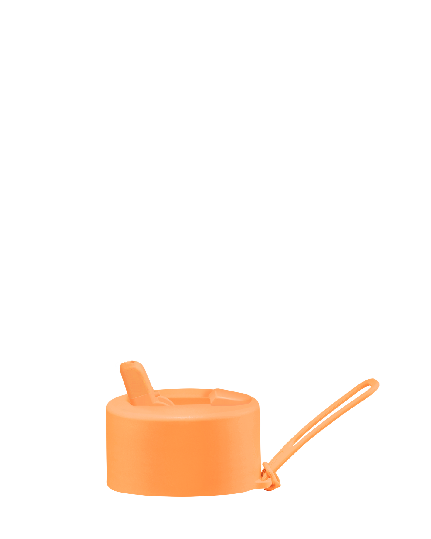 Frank Green Replacement Flip Straw Lid - Neon Orange