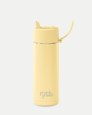 Frank Green Ceramic Reusable Bottle - Buttermilk 20oz