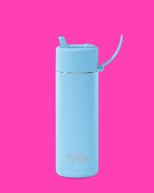 Frank Green Ceramic Reusable Bottle - Sky Blue 20oz