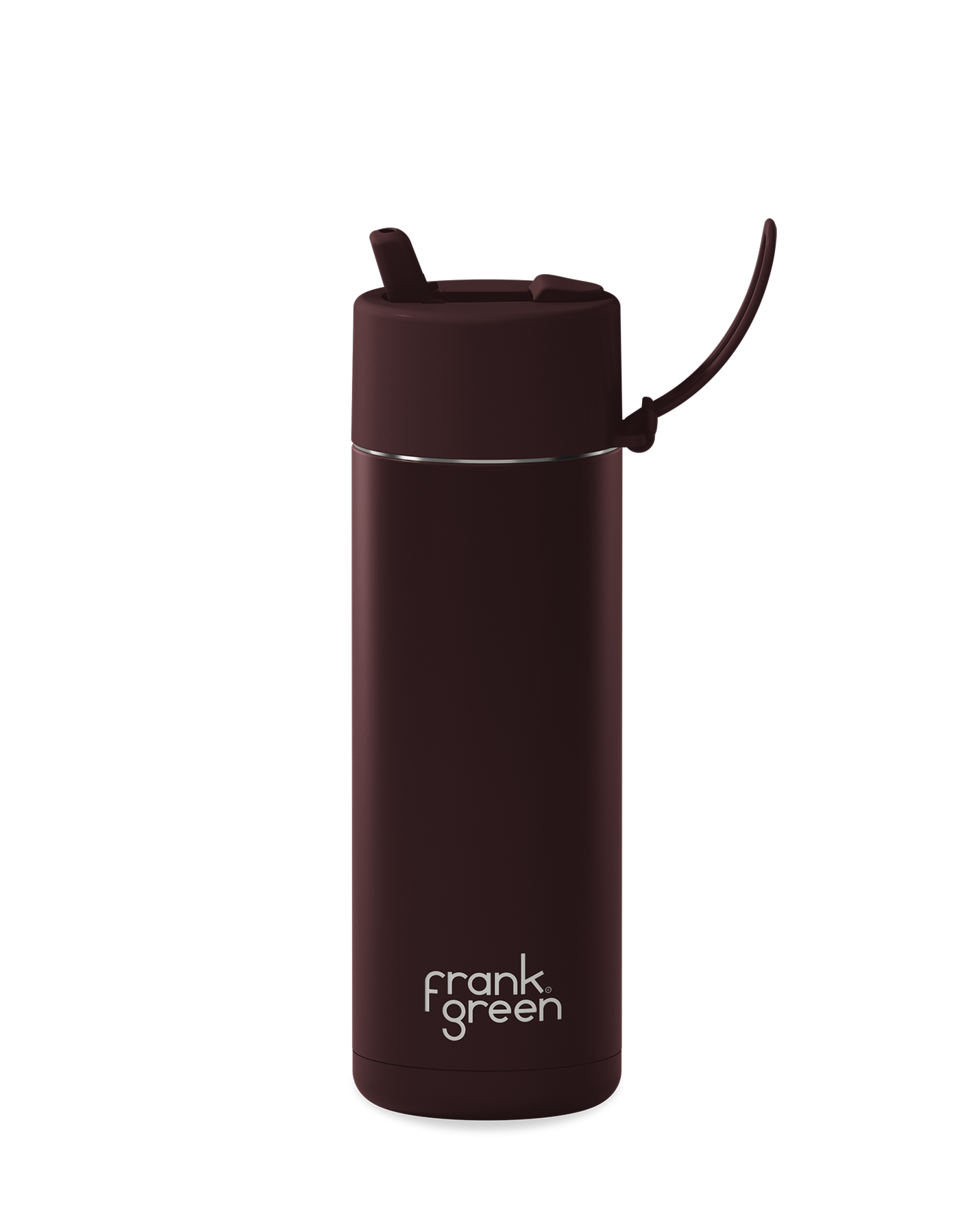 Frank Green Ceramic Reusable Bottle - Chocolate 20oz
