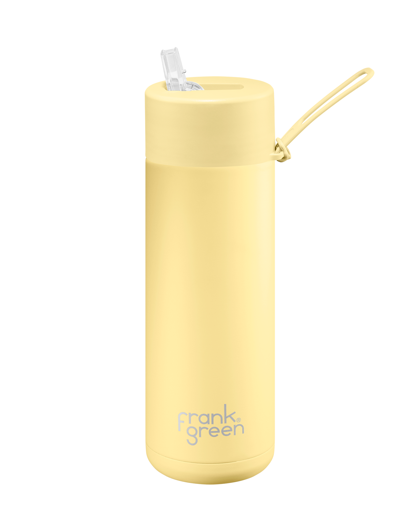 Frank Green Ceramic Reusable Bottle - Buttermilk 20oz