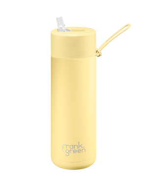 Frank Green Ceramic Reusable Bottle - Buttermilk 20oz