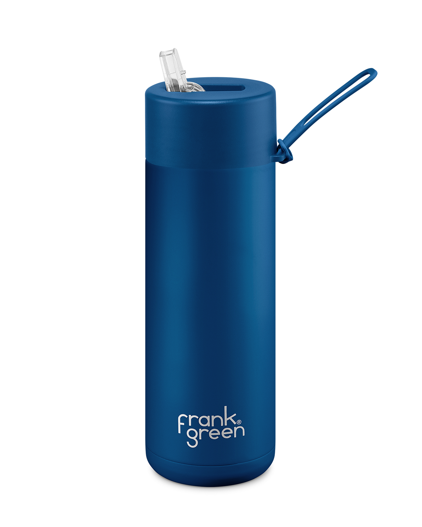 Frank Green Ceramic Reusable Bottle - Deep Ocean 20oz