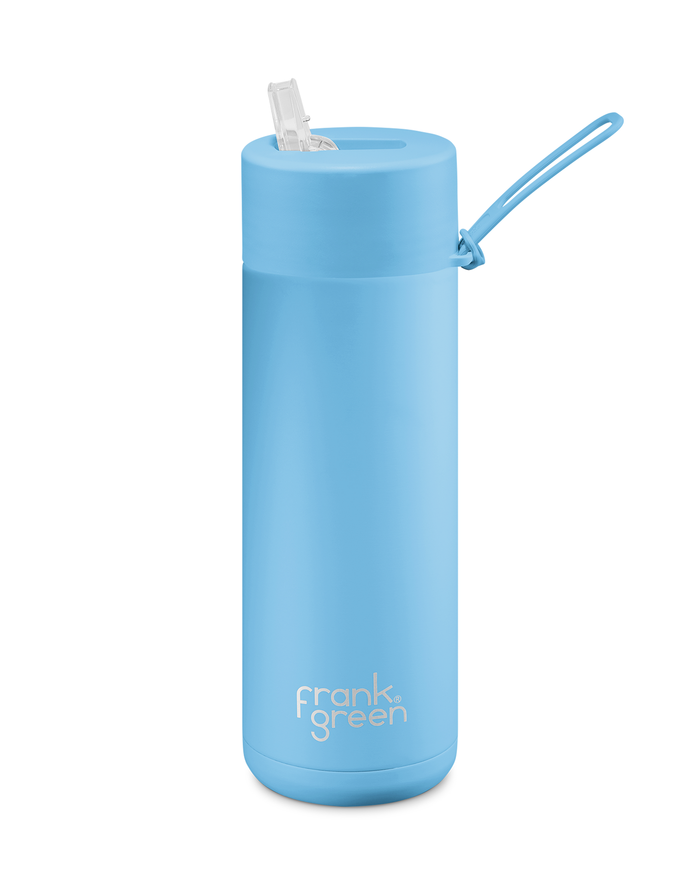 Frank Green Ceramic Reusable Bottle - Sky Blue 20oz