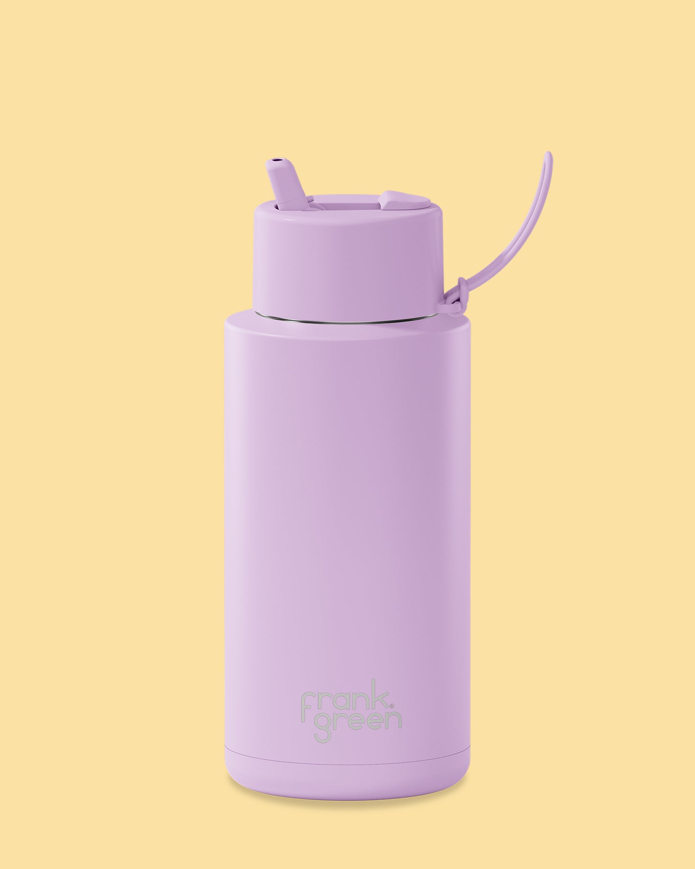 Frank Green Ceramic Reusable Bottle - Lilac Haze 34oz/1000ml