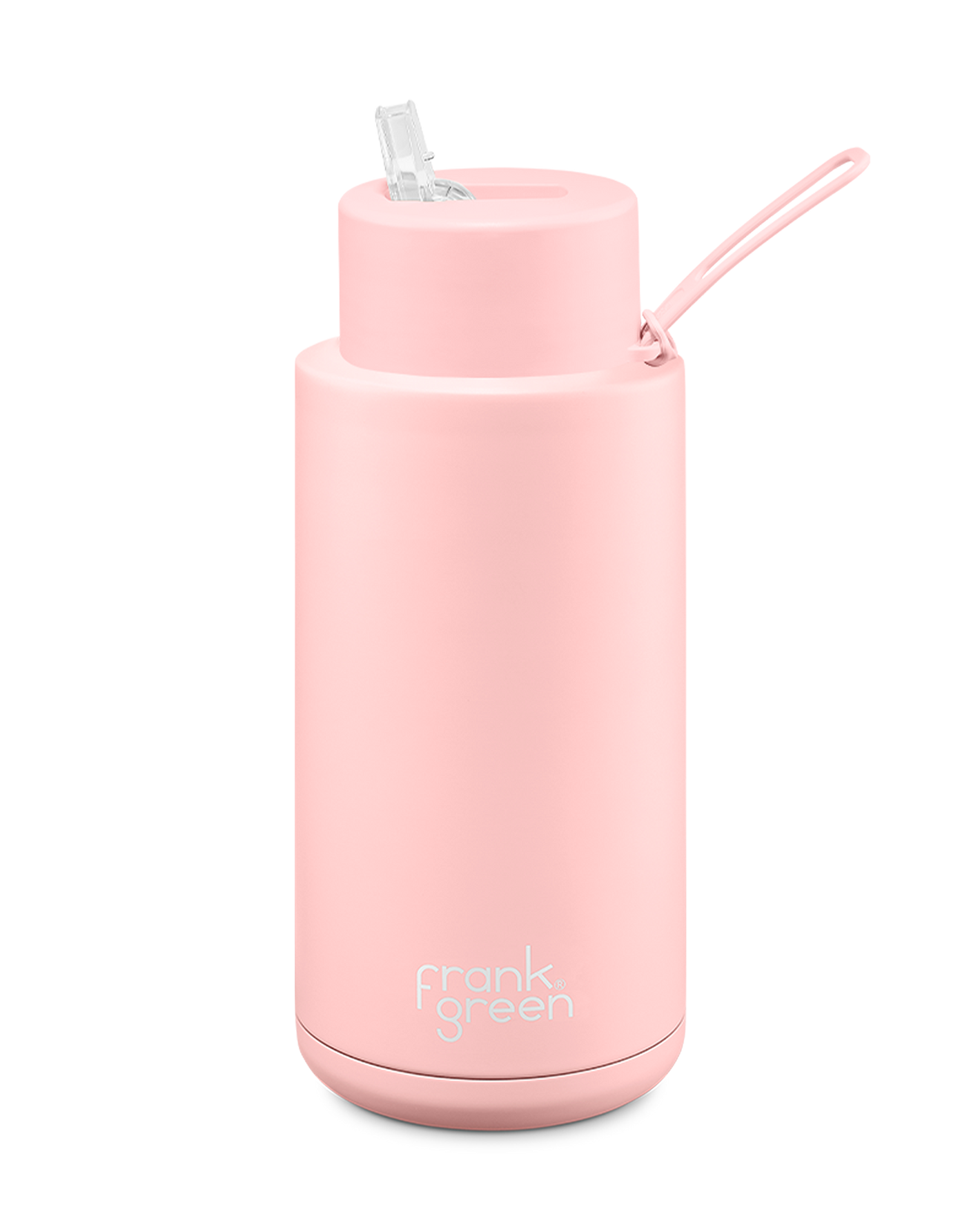 Frank Green Ceramic Reusable Bottle - Blush 34oz/1000ml
