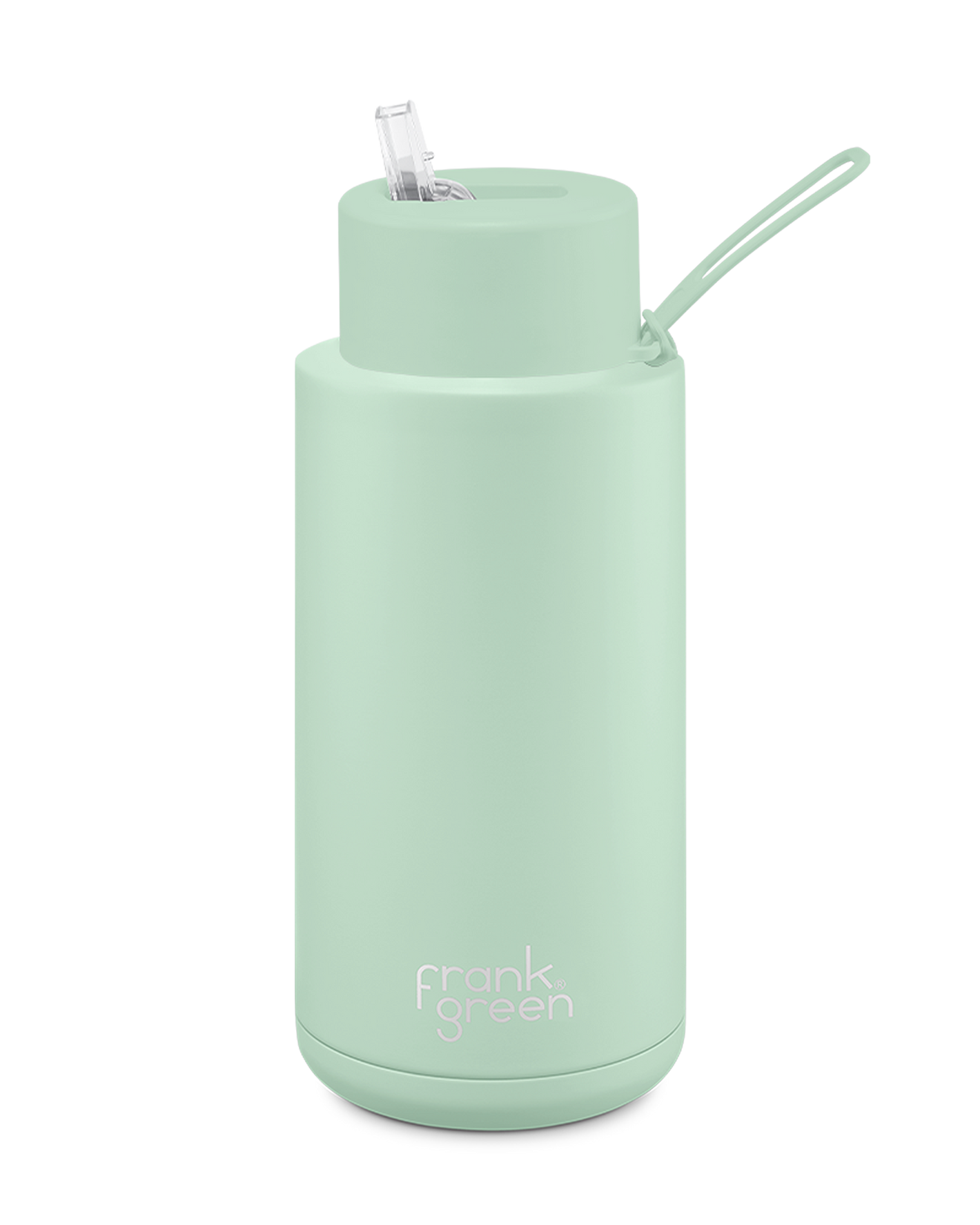 Frank Green Ceramic Reusable Bottle - Mint Gelato 34oz/1000ml