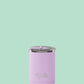 Ceramic Coffee Cup with Hinged Lid 355ml - Lilac Haze